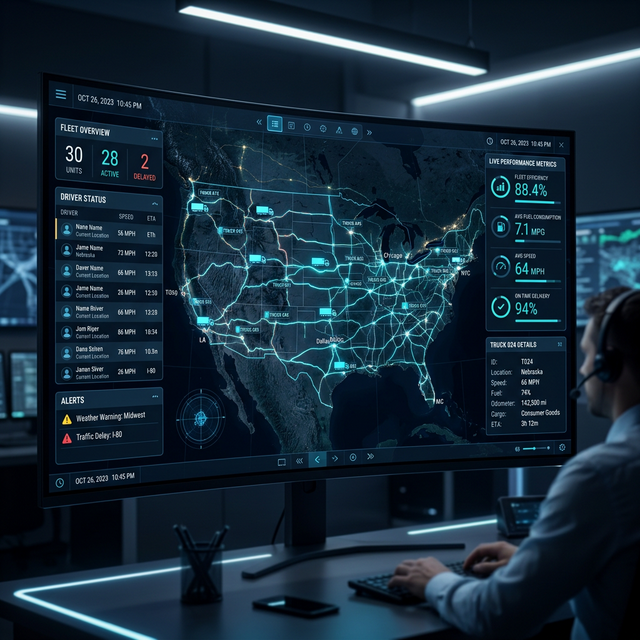 Intelligent Fleet & Route Optimization