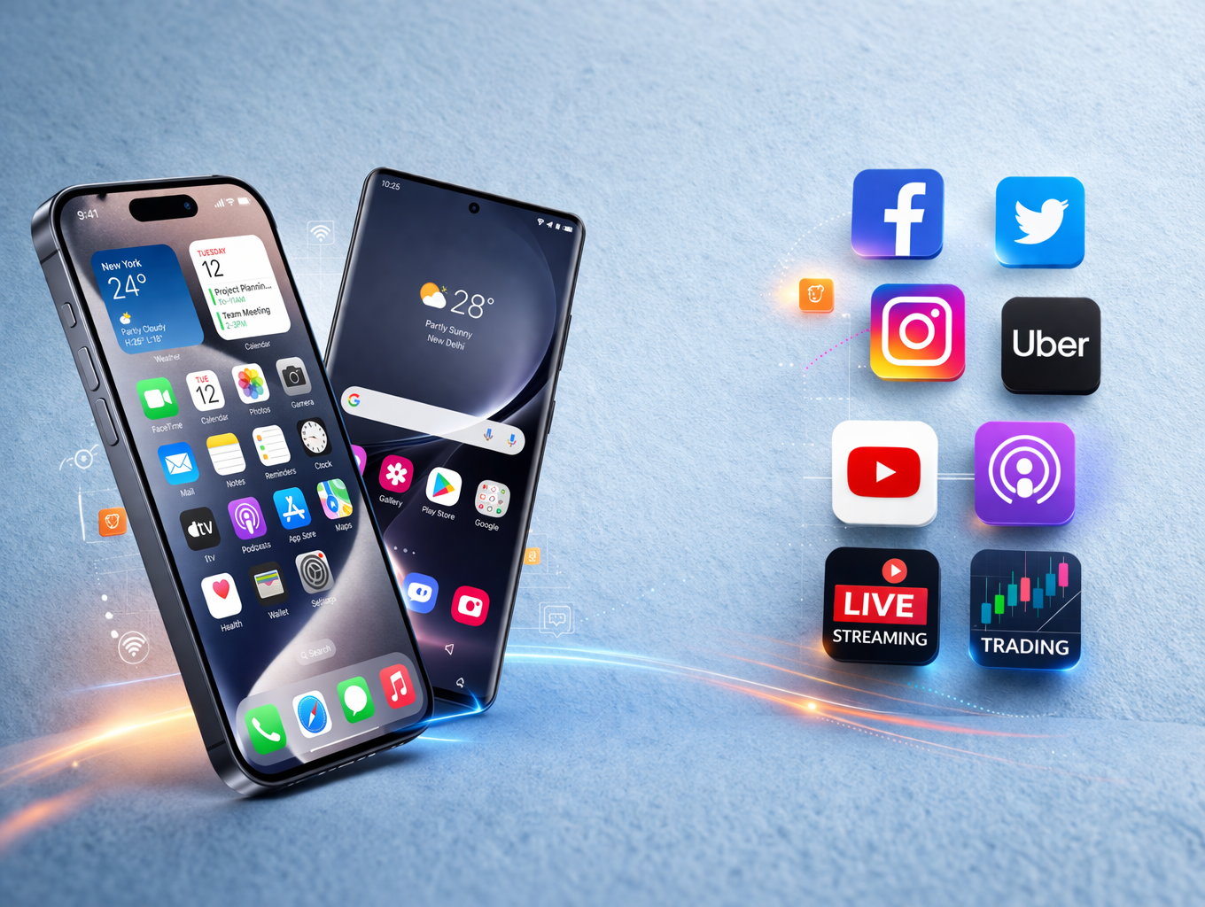 Custom Mobile App Development Company — Stellar Code System