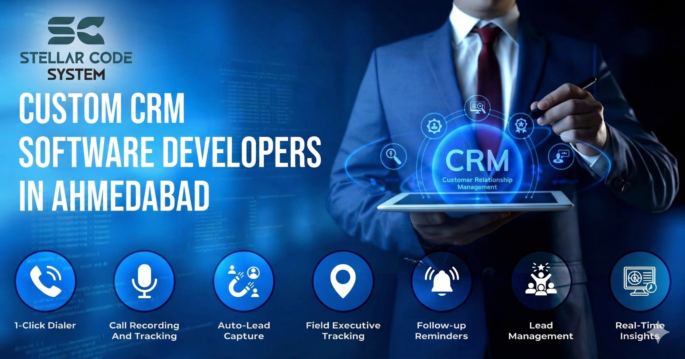 Custom CRM Software Developers In Ahmedabad