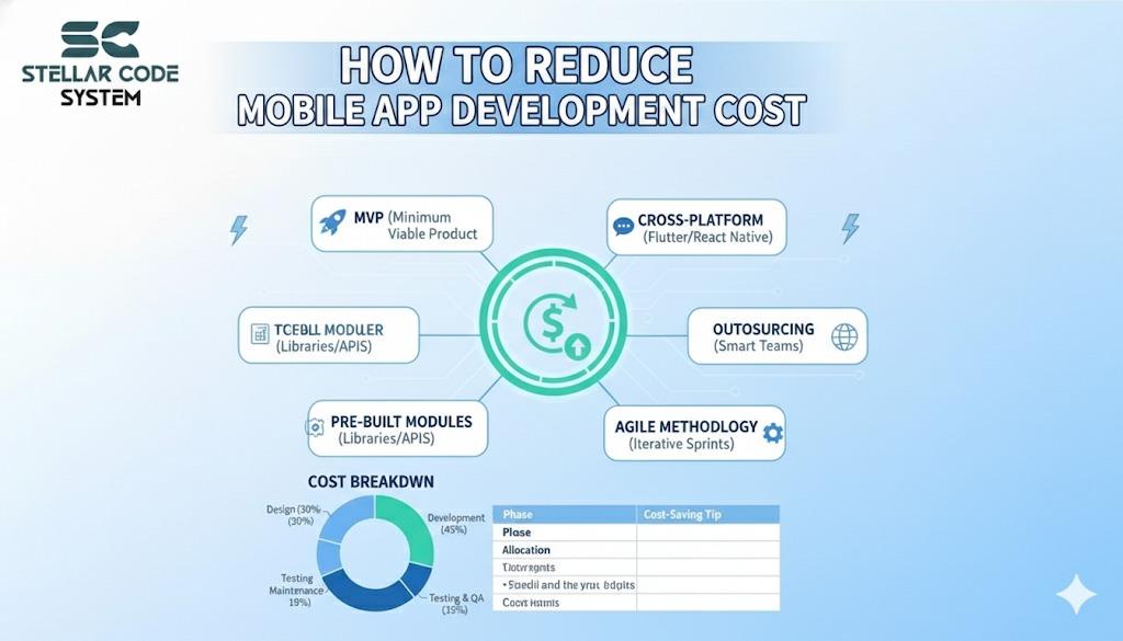 How to reduce mobile app development costs