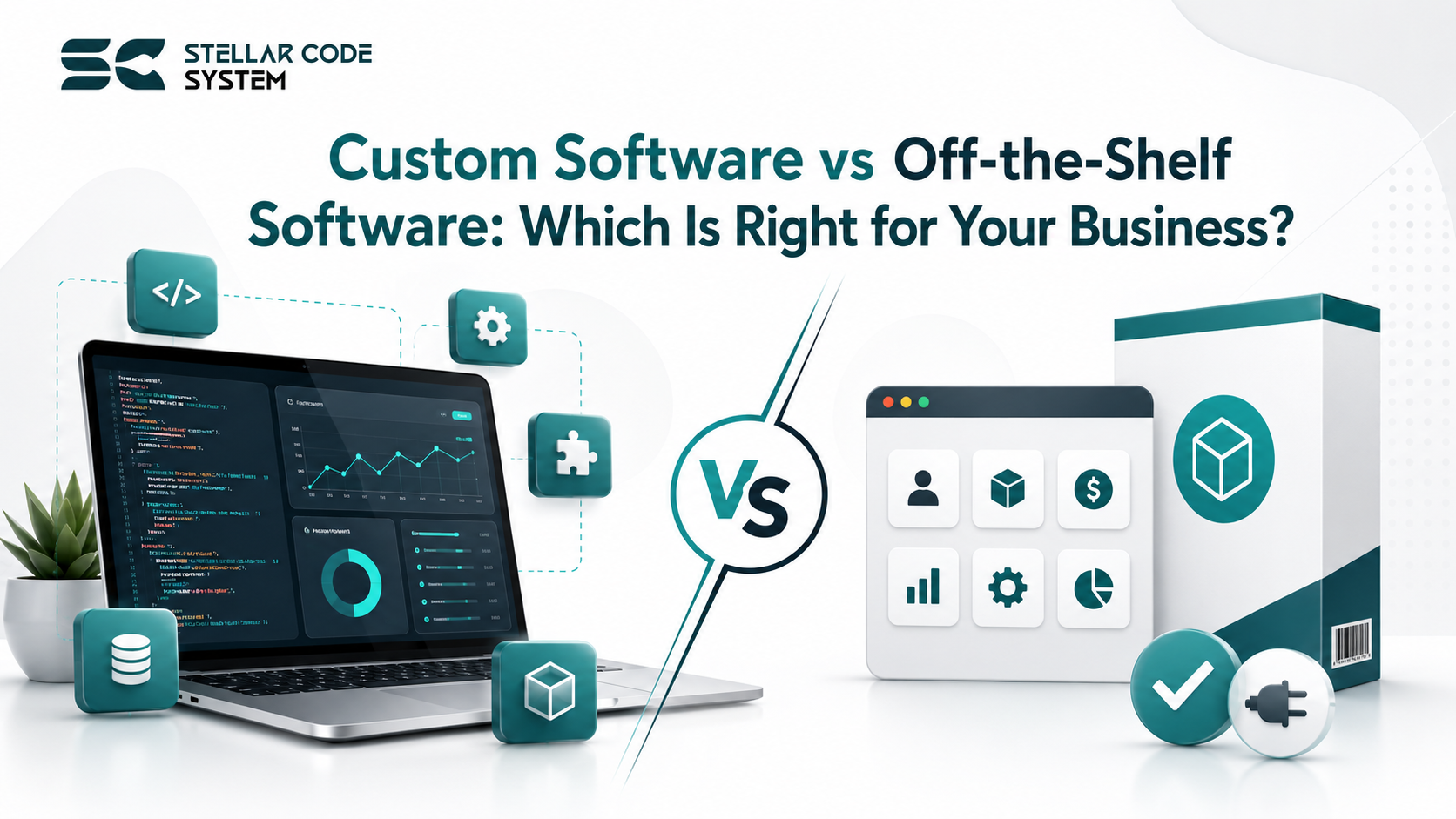 Custom Software vs Off-the-Shelf Software comparison for growing business technology decisions