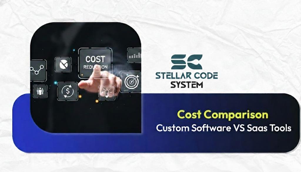 Cost Comparison Custom Software VS Saas Tools