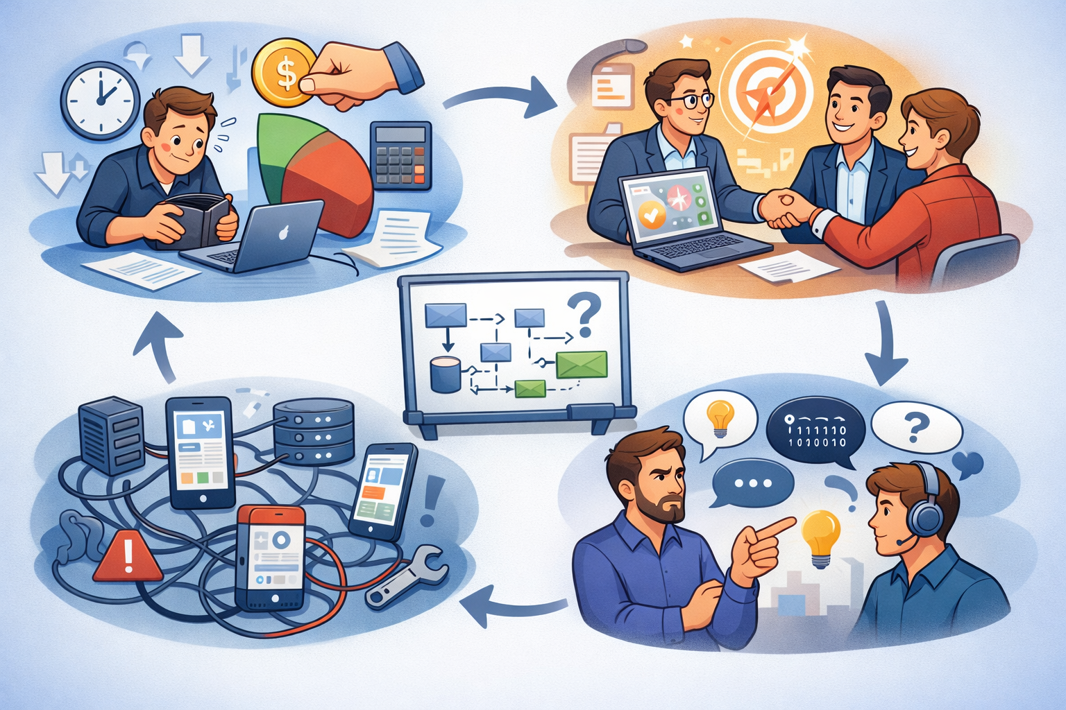 Why on-demand app development fails