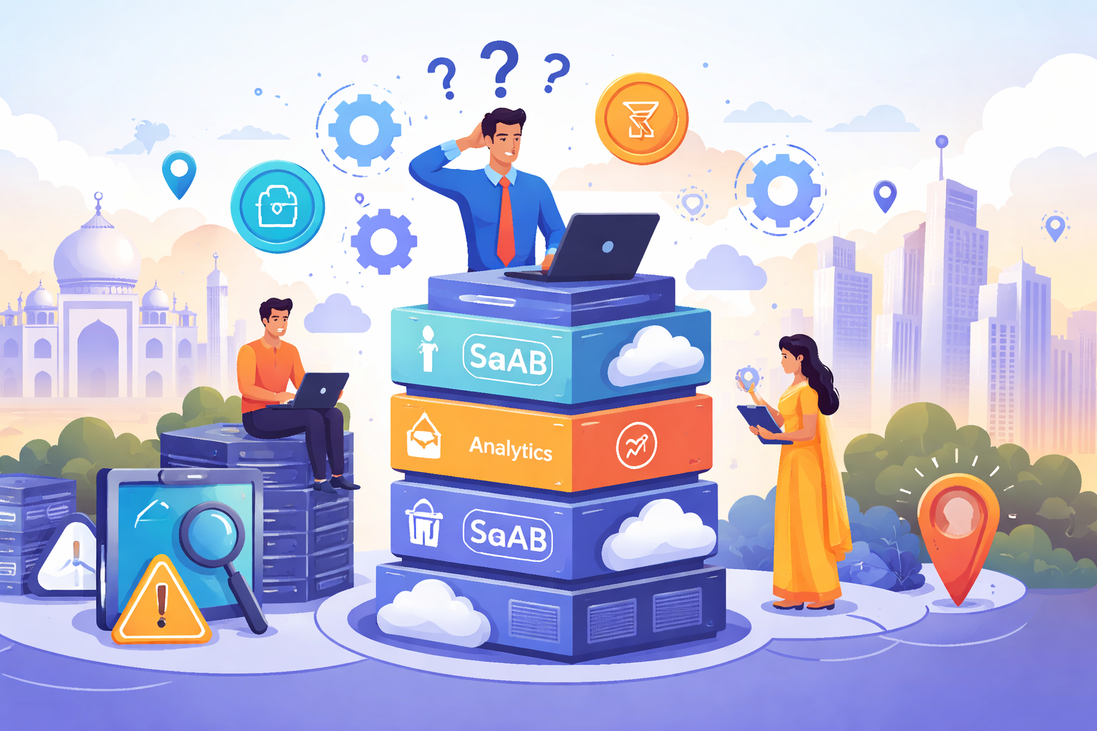 best tech stack for saas in india