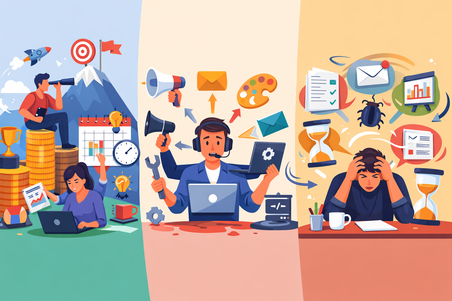 Why end-to-end development fails