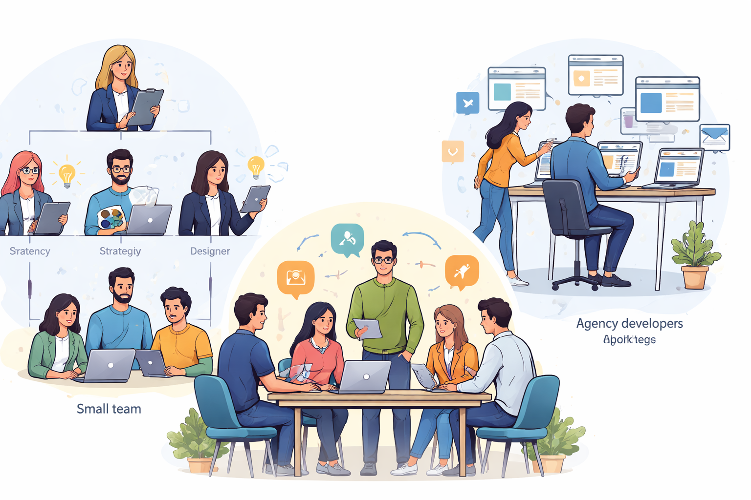 Why agencies are slower than small development teams