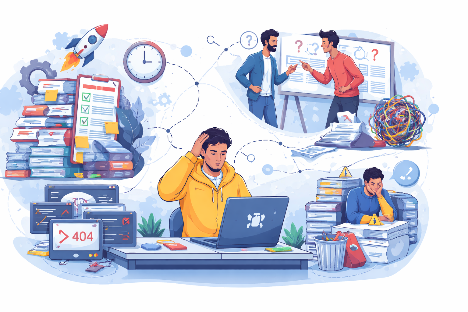 Common end-to-end development mistakes