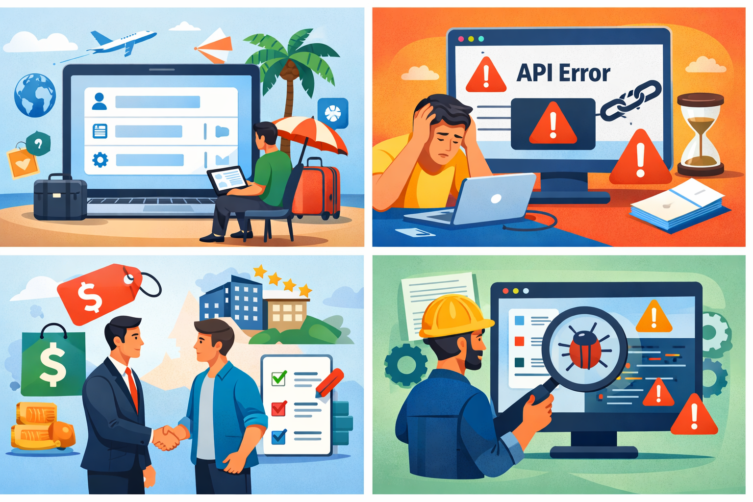Common mistakes in travel software development