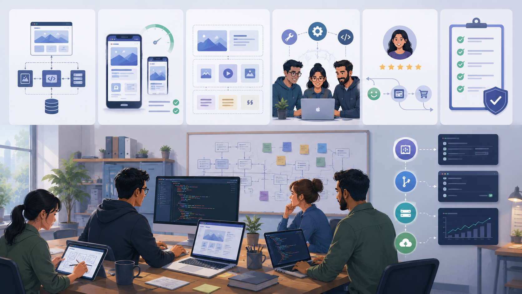 Practical affordable web development services workflow for mobile performance and maintainability