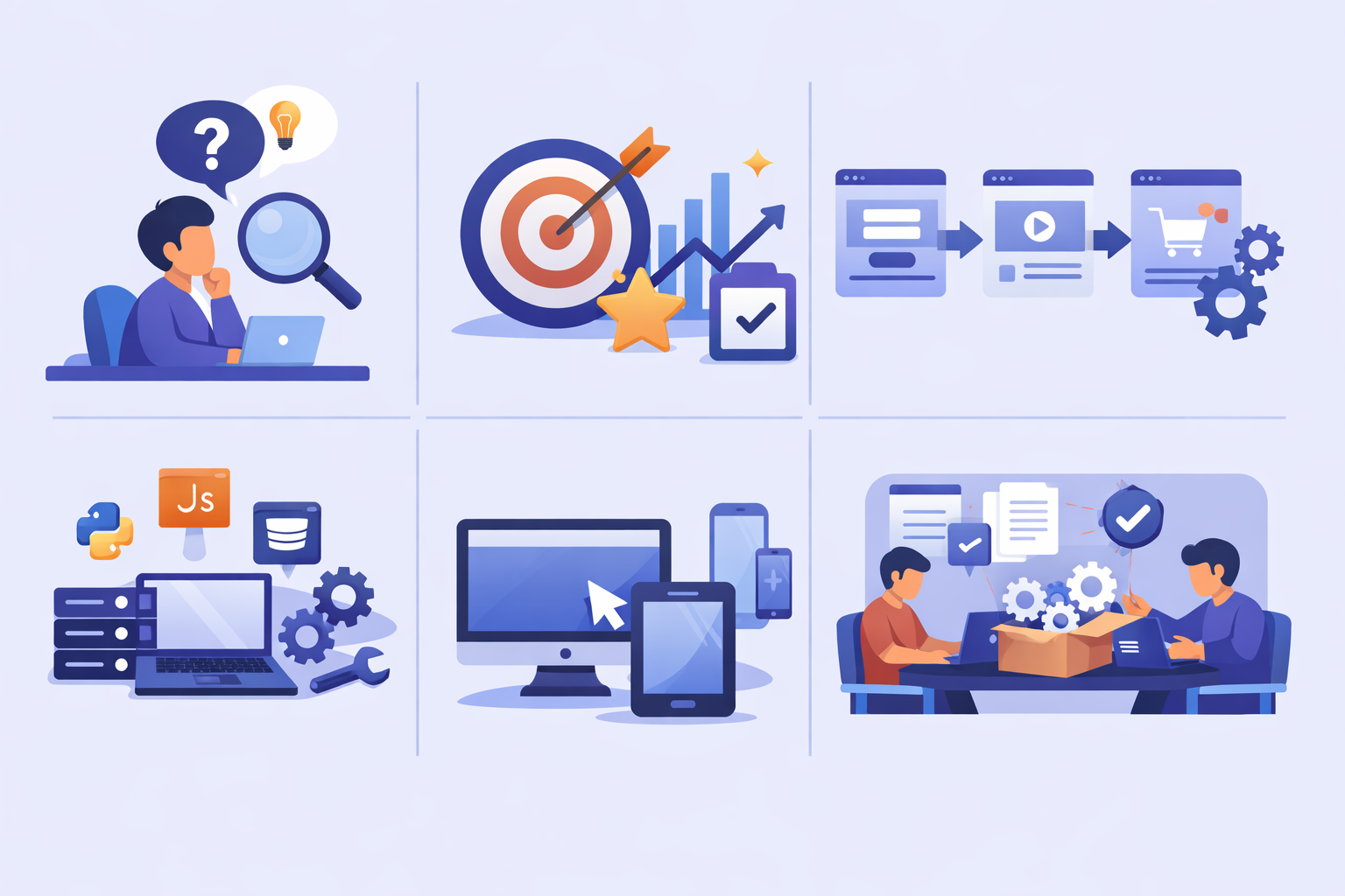 Practical step-by-step MVP development process for startups in Ahmedabad