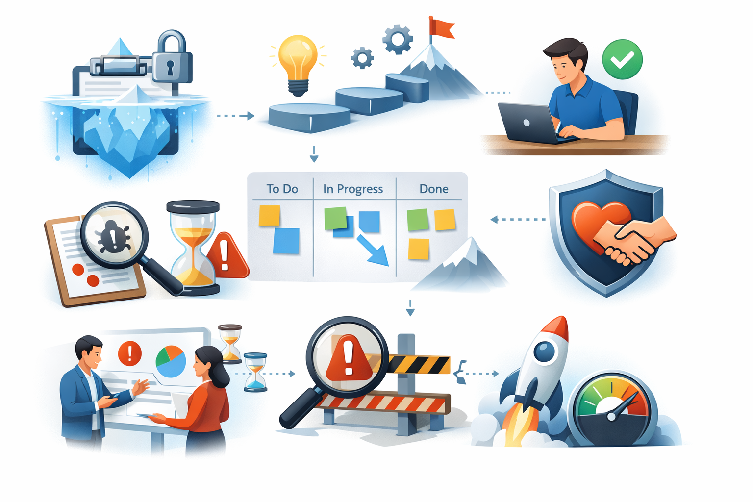 Practical ways to avoid delays in software development projects