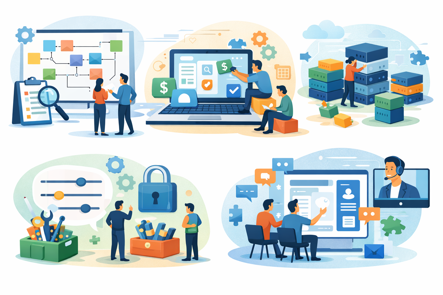 Practical solutions for CRM development in Ahmedabad