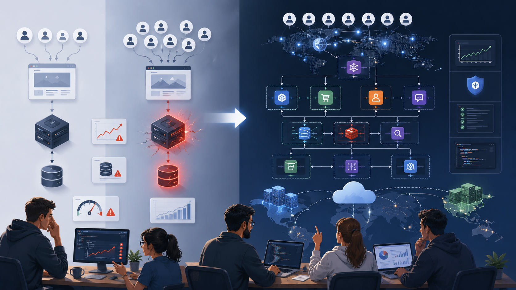 When small business web applications outgrow simple architecture