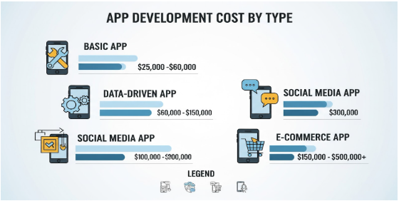 Mobile App Development Cost in India 2025