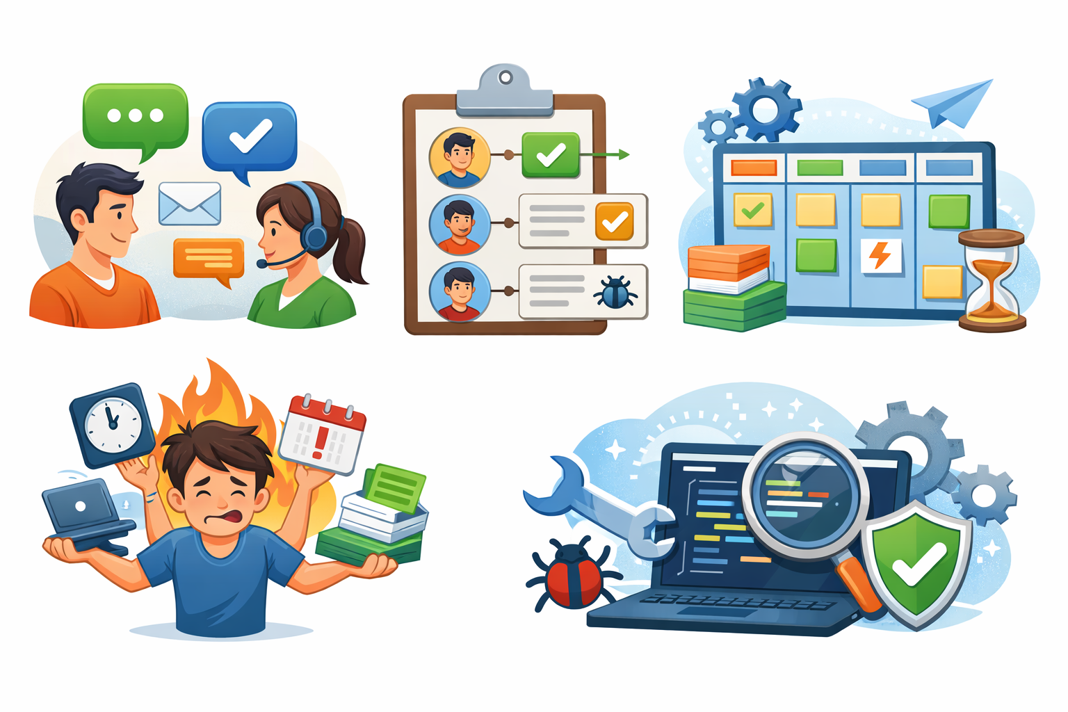 Best practices for small software development teams in Ahmedabad