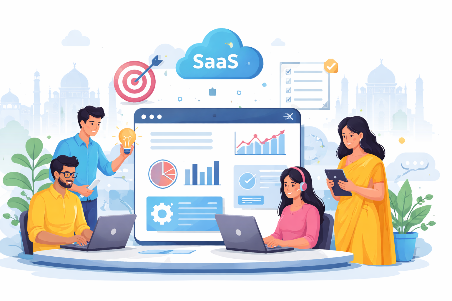 best tech stack for saas in india