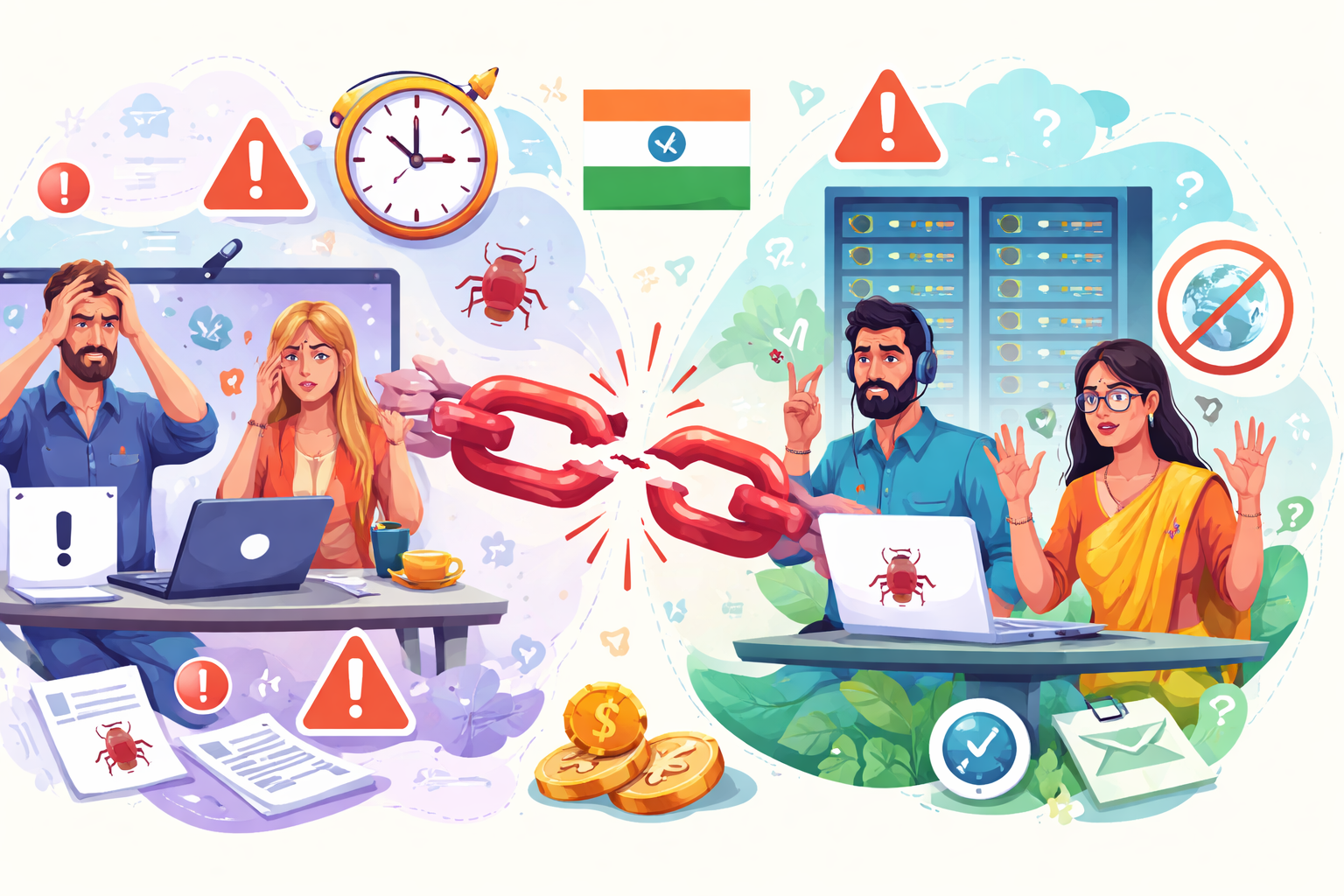 When outsourcing B2B SaaS development to India does not work