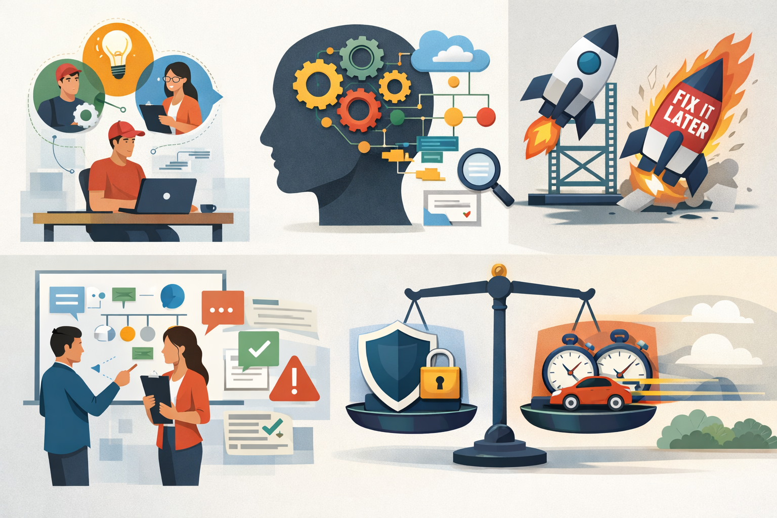 Best practices for end-to-end development teams