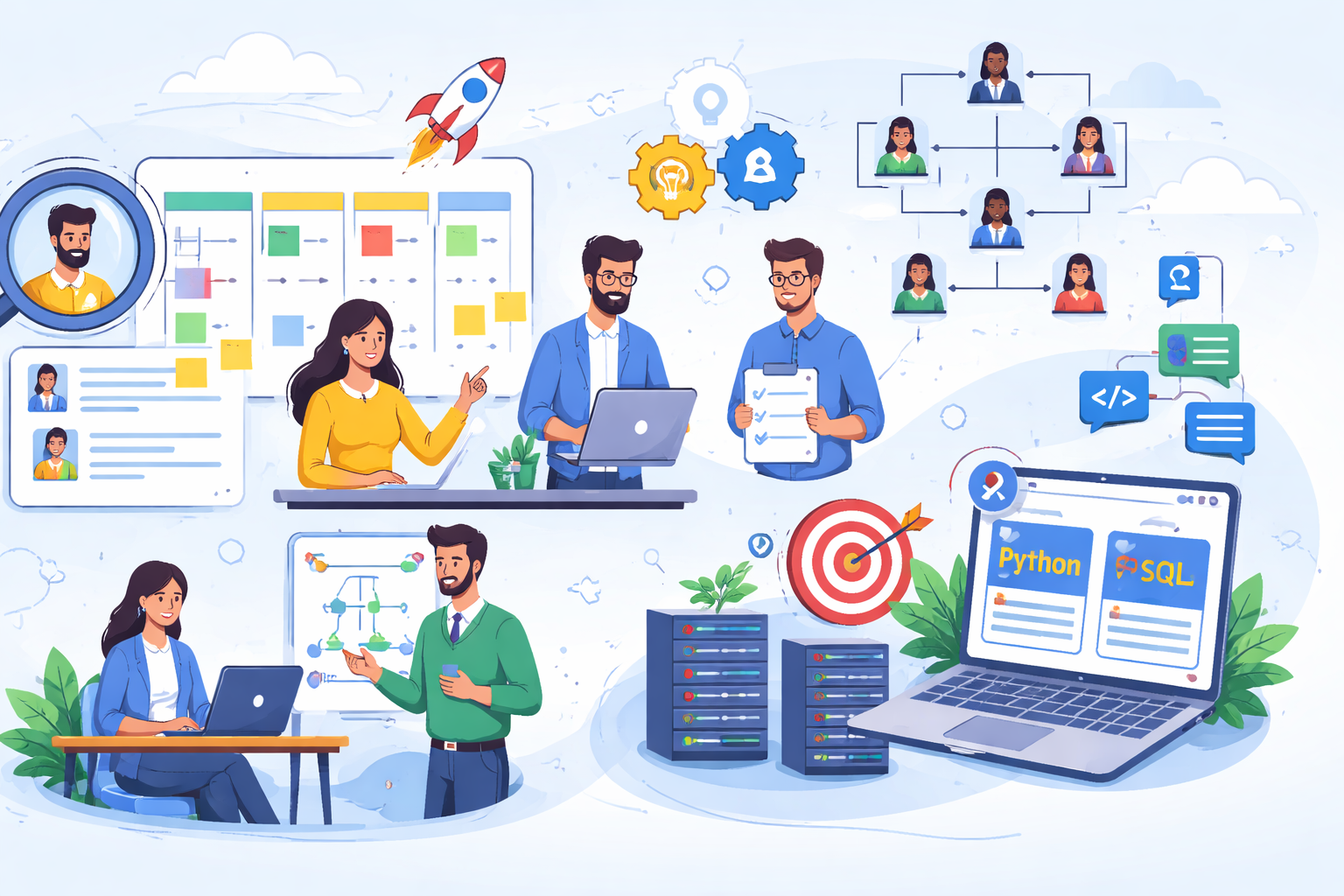 Best full-stack developer hiring practices for startups in Ahmedabad