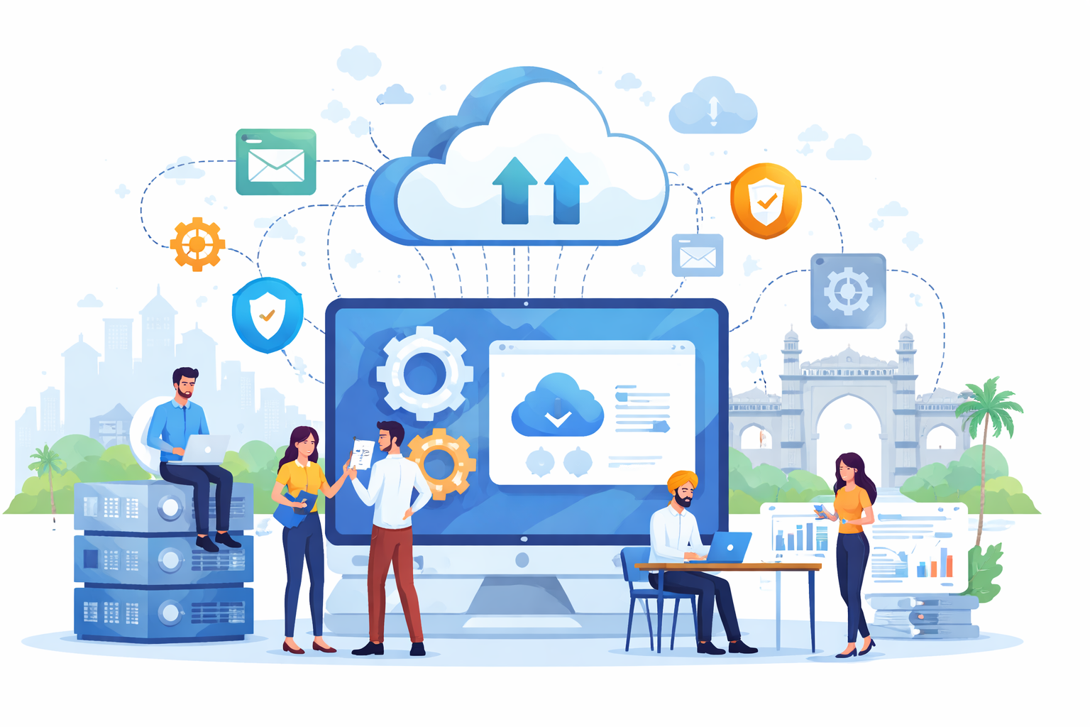 Best practices for small teams using cloud migration services in India