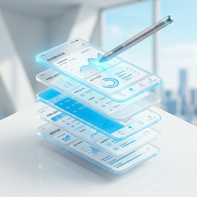 Mobile App UI/UX Design