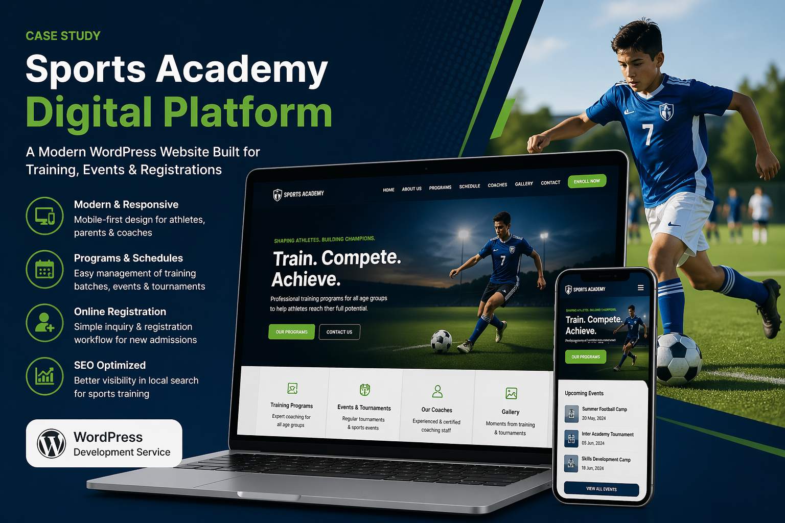 Sports Academy Digital Platform